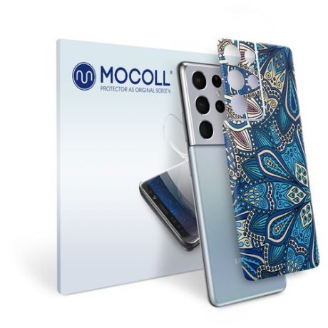 Пленка защитная MOCOLL для задней панели Samsung Galaxy S21 Ultra Богемный узор Флораль