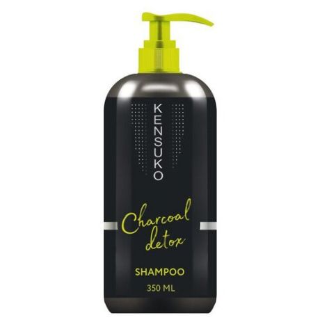 Шампунь для волос `KENSUKO` CHARCOAL DETOX 350 мл