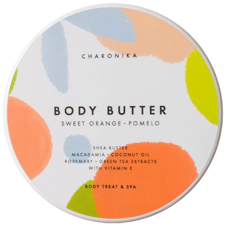 Масло для тела Body Butter sweet orange | pomelo, CHARONIKA 200 мл