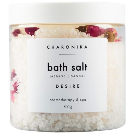 Соль для ванны Desire, CHARONIKA 500г