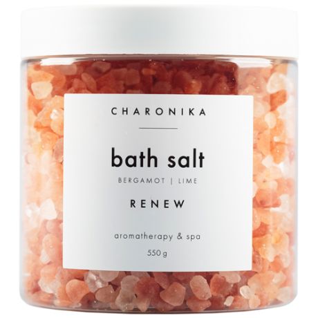 Соль для ванны Renew, CHARONIKA 550г