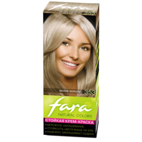 Fara Natural Colors стойкая крем-краска для волос, 304 шоколад