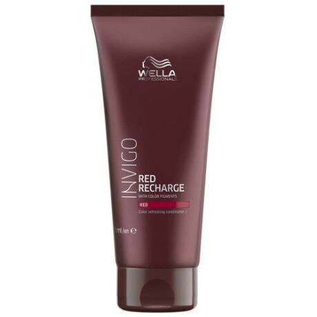 Wella Invigo Red Recharge Conditioner Оттеночный бальзам-уход для красных оттенков 200 мл