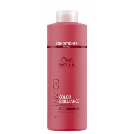 Wella Invigo Color Brilliance Coarse Conditioner Бальзам-уход для окрашенных жестких волос 1000 мл
