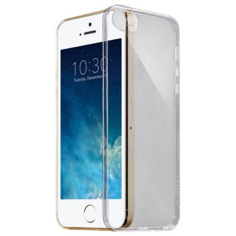 Чехол силиконовый iPhone 5/5S/SE, HOCO, Ultra-slim, черный
