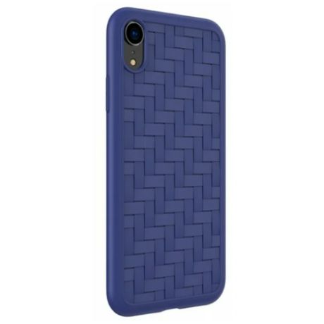 Чехол силиконовый iPhone XR, HOCO, Tracery series TPU soft case, синий