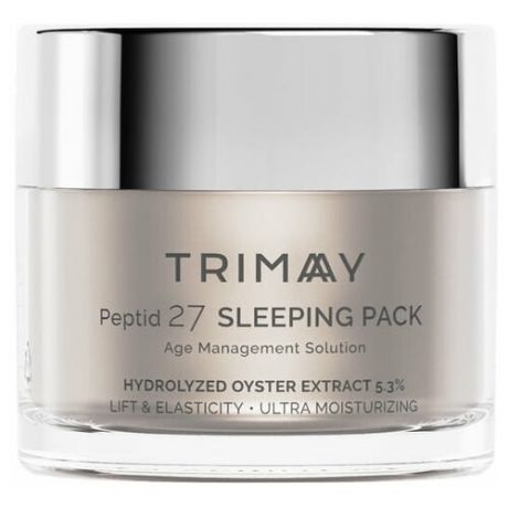 Trimay Ночная маска c комплексом пептидов Peptide 27 Sleeping Pack, 50 мл