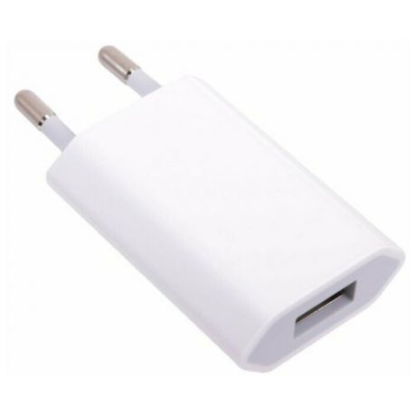 Сетевая зарядка USB power adapter 5W для Apple белый