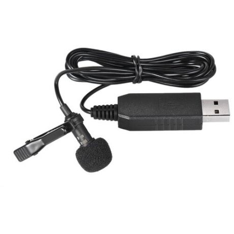 Всенаправленный петличный микрофон Andoer EY-510 USB