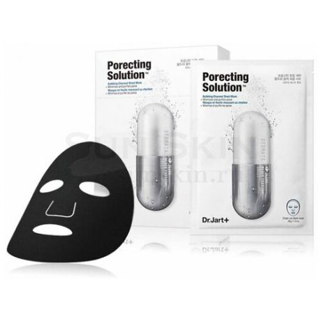 Dr. Jart+ Porecting Solution Кислородная маска для лица для сужения пор, 1 шт