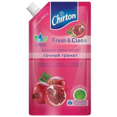 Chirton Крем-мыло жидкое Сочный гранат, 500 мл