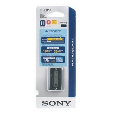 Аккумулятор Sony NP-FH50 для Sony a390, a290, a380, a330, a230, CX520E, HX200