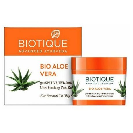 Biotique крем Bio Aloe Vera, SPF 30, 50 г, 1 шт