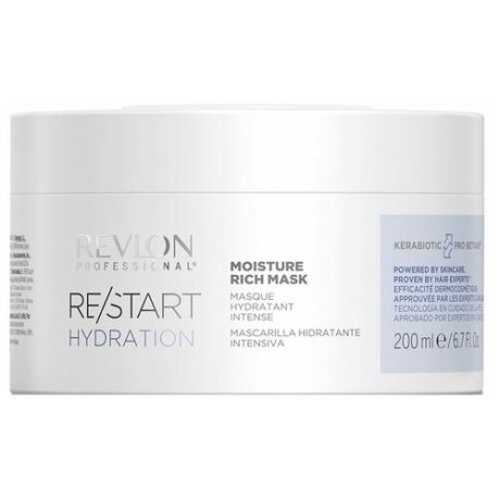 Маска для волос Revlon Professional Re/Start Hydration Moisture Rich Mask, 500 мл