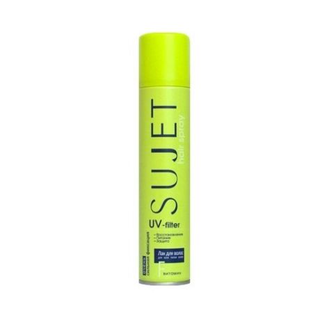 Sujet Лак для укладки волос UV-filter, экстрасильная фиксация, 180 мл