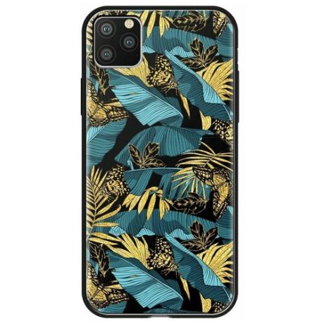 Чехол Deppa Glass Case для Apple iPhone 11 Pro, джунгли
