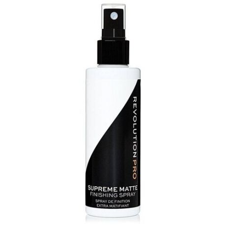 REVOLUTION Спрей для фиксации макияжа Supreme Matte Finishing Spray, 100 мл, белый