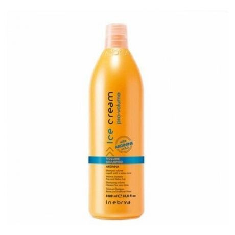 Шампунь для объема волос с аминокислотами, протеинами, эластином и пантенолом Volume Shampoo Inebrya R+B+E+C, 1000 мл