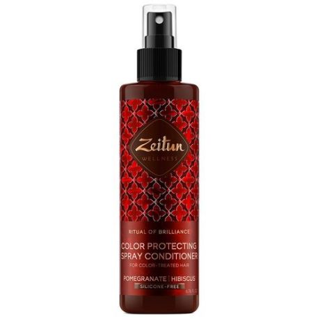 Zeitun спрей-кондиционер Ритуал цвета для яркости окрашенных волос, 200 мл