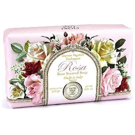 Fiori Dea Мыло кусковое Rose, 250 г