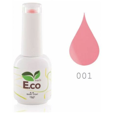 E.co nails Базовое покрытие BB-base Gel, 009, 10 мл