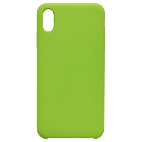 Силиконовый чехол Silicone Case для iPhone X / XS, летняя зелень