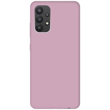 Чехол - накладка Silky Touch для Samsung Galaxy A32 розовый песок