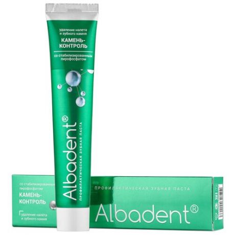 Зубная паста Albadent Камень-контроль
