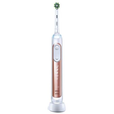 Электрическая зубная щетка Oral-B Genius X, rose gold