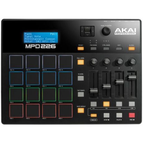 MIDI/USB-контроллер AKAI PRO MPD226