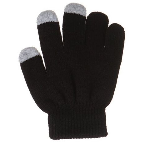 Теплые перчатки для сенсорных дисплеев Activ Детские Black 124439