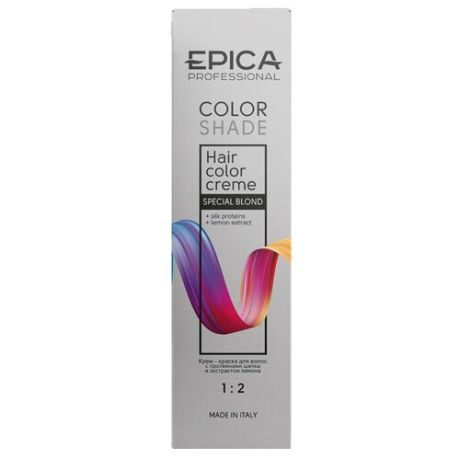 EPICA Professional Color Shade крем-краска для волос Special Blond, 12.81 специальный блондин жемчужно-пепельный, 100 мл