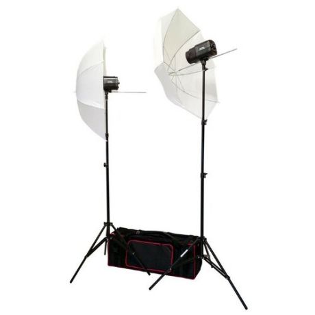 Fujimi FJ SK2150U Готовый набор для фотостудии 300 Дж (моноблок, зонт, стойка) 1221