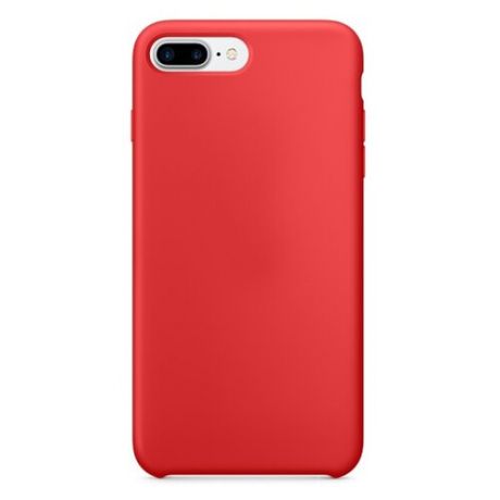 Силиконовый чехол Silicone Case для iPhone 7 Plus / 8 Plus, красный