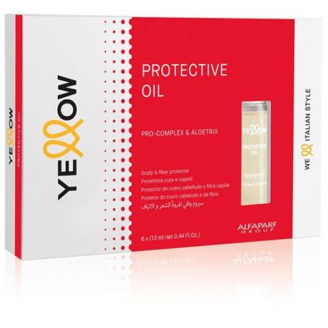 Масло для защиты кожи головы и волос YE PROTECTIVE OIL, 6*13 мл YELLOW MR-19575