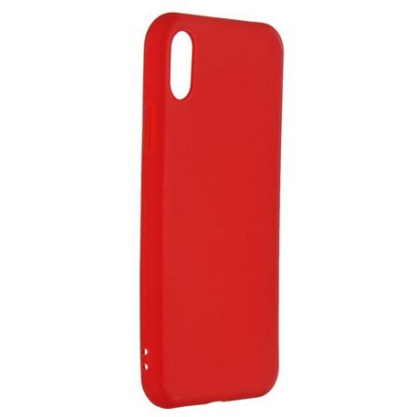 Чехол Pero для APPLE iPhone X Soft Touch Red PRSTC-IXR