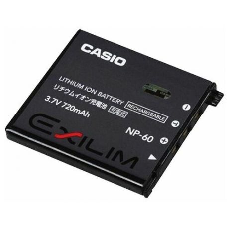 Аккумулятор Casio Exilim NP 60 для Casio EX-FS10, S10, S12, Z20, Z29, Z80, Z85, Z9, Z90