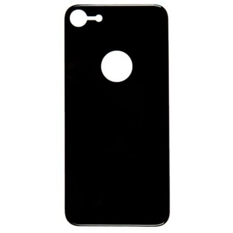 Защитное стекло на iPhone 7/8/SE (2020), BACK, черное, тех.пак