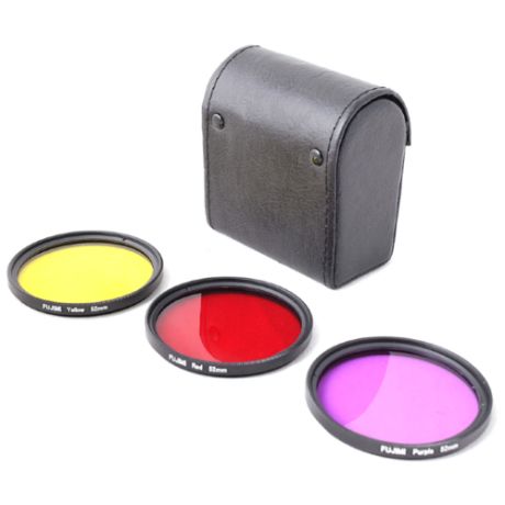 Fujimi 3FSRPY52 Набор цветных фильтров с чехлом (Красный, Пурпурный, Жёлтый) 1248