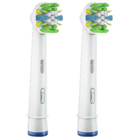 Набор насадок Oral-B Floss Action CleanMaximiser для электрической щетки, белый, 2 шт.