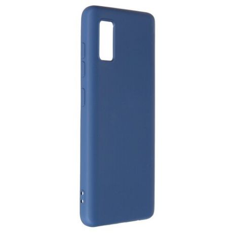 Чехол Krutoff для Samsung Galaxy A41 A415 Silicone Blue 12438