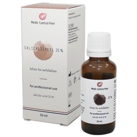 MedicControlPeel пилинг химический Salicylicpeel 25% с салициловой кислотой 30 мл