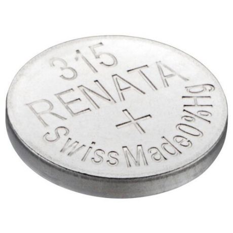 Батарейка Renata 315, 1 шт., 5 уп.
