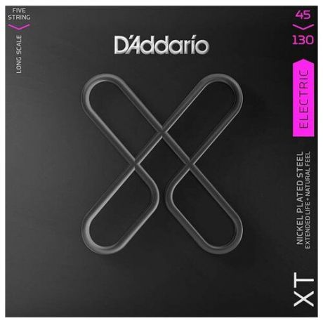 Струны для 5-ти струнной бас-гитары DAddario XTB45130