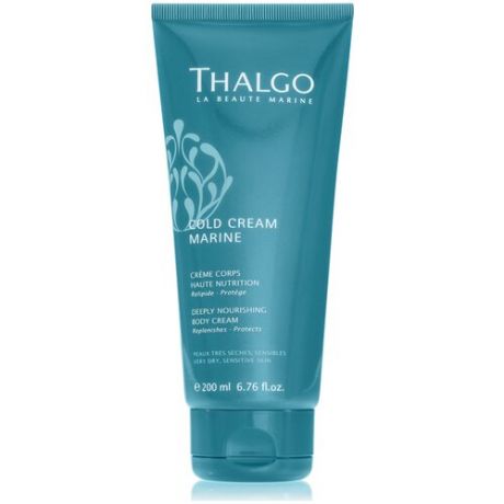 Thalgo Крем для тела Cold Cream Marine глубоко питательный для очень сухой и чувствительной кожи, 200 мл