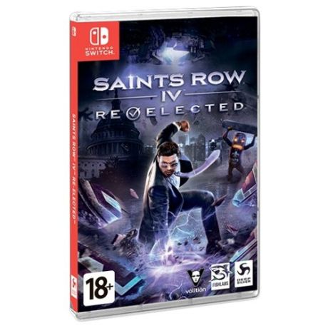 Игра для Nintendo Switch Saints Row IV: Re-Elected, русские субтитры