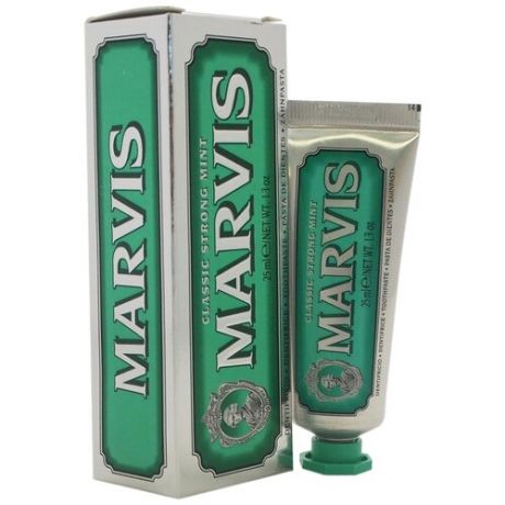 Зубная паста Marvis Classic Strong Mint, 25 мл