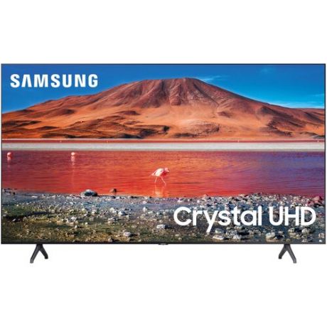 75" Телевизор Samsung UE75TU7100U LED, HDR (2020), серый титан