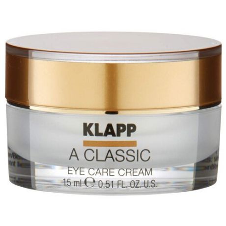 Klapp Крем-уход для кожи вокруг глаз A CLASSIC Eye Care Cream, 15 мл