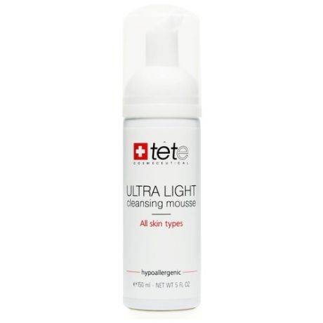 TETe Cosmeceutical ультра легкий мусс для умывания Ultra Light Cleansing Mousse, 150 мл